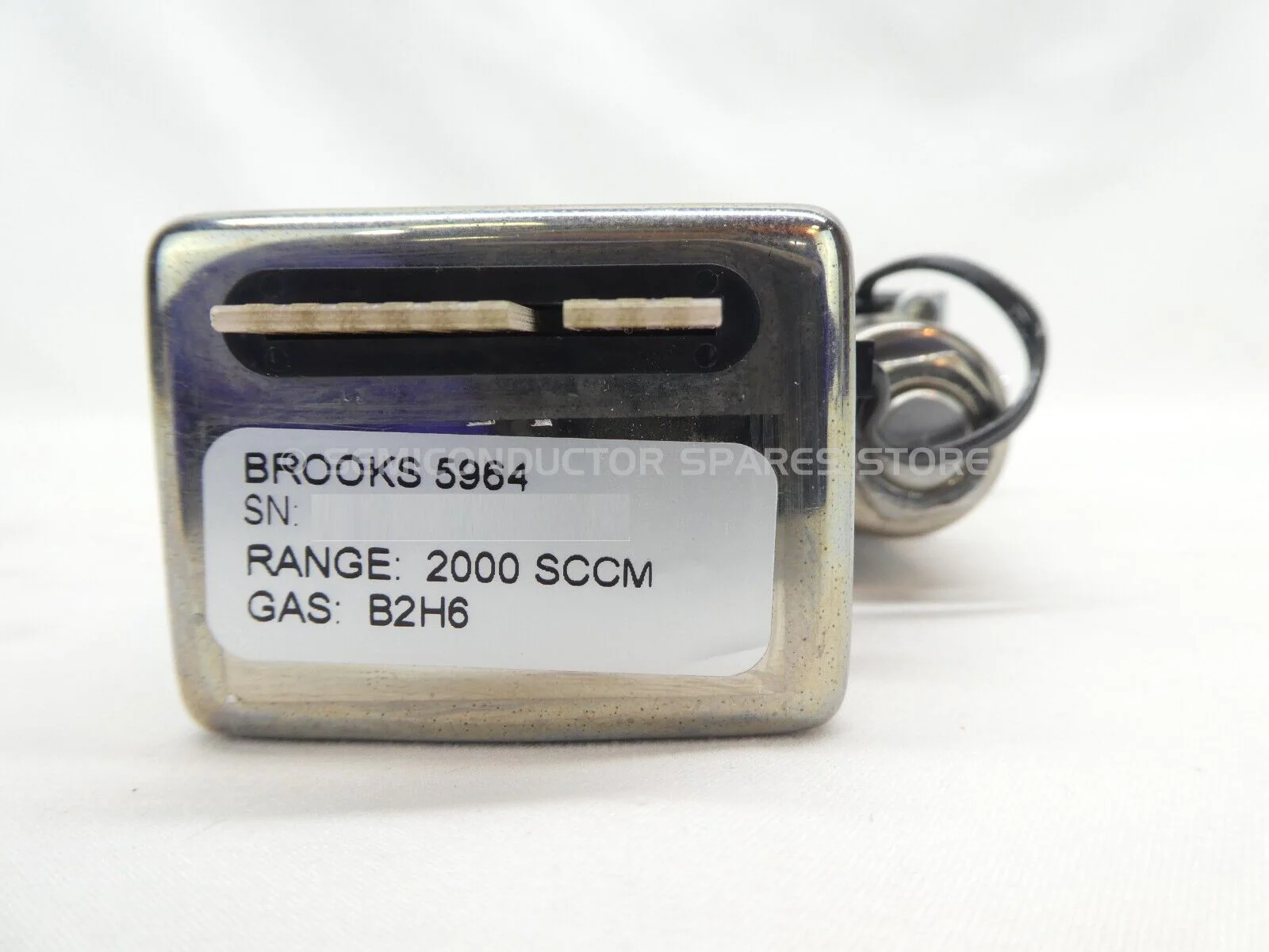 Brooks 5964 Mass Flow Controller MFC 2000 SCCM B2H6 Lot of 2 OEM Refurbished - Image 8