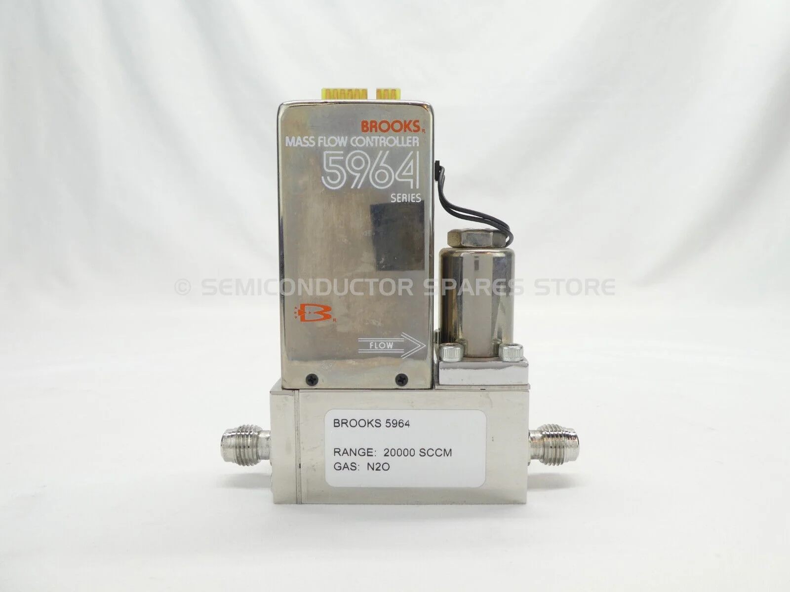 Brooks 5964 Mass Flow Controller MFC 20000 SCCM N2O Lot of 2 OEM Refurbished - Image 9