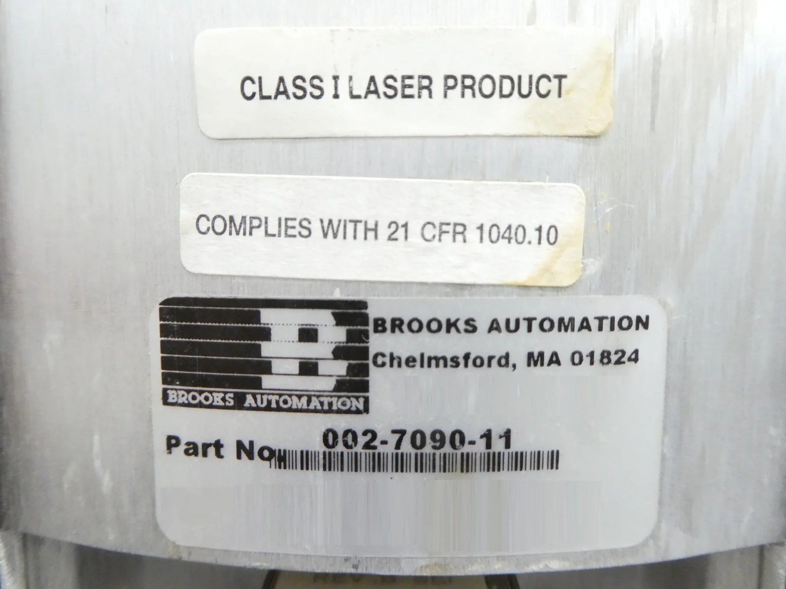 Brooks Automation 002-7090-11 Atmospheric Wafer Robot ATR-7 AcuTran 7 Untested - Image 9