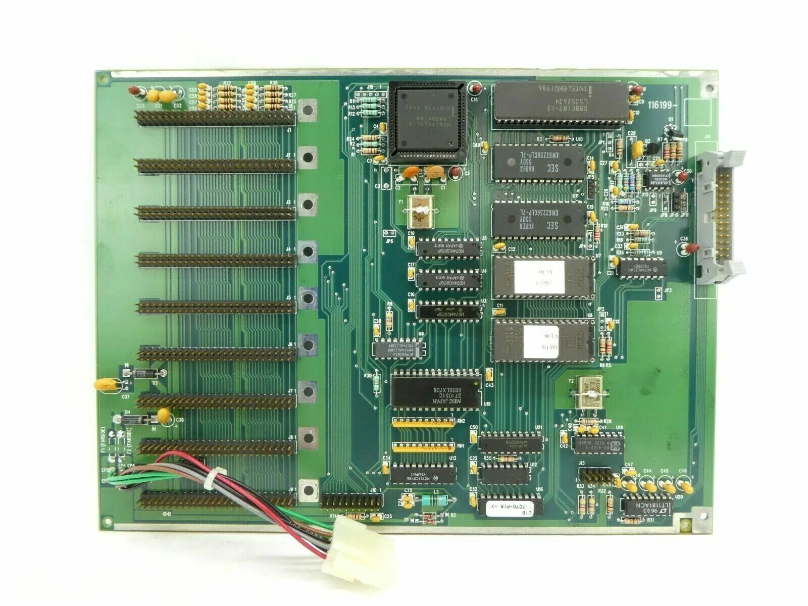 Brooks Automation 116199 Interface Board Backplane PCB Working Surplus - Image 2