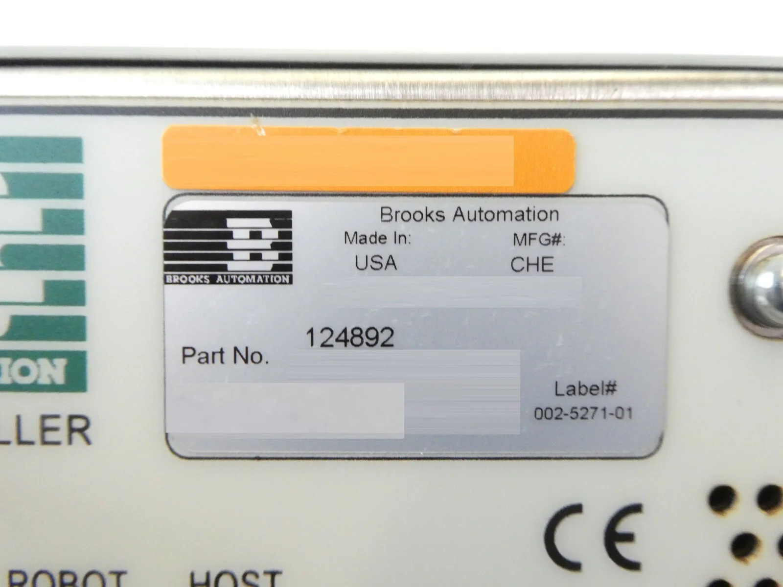 Brooks Automation 124892 Series 8 Robot Controller KLA-Tencor WaferSight Working - Image 8
