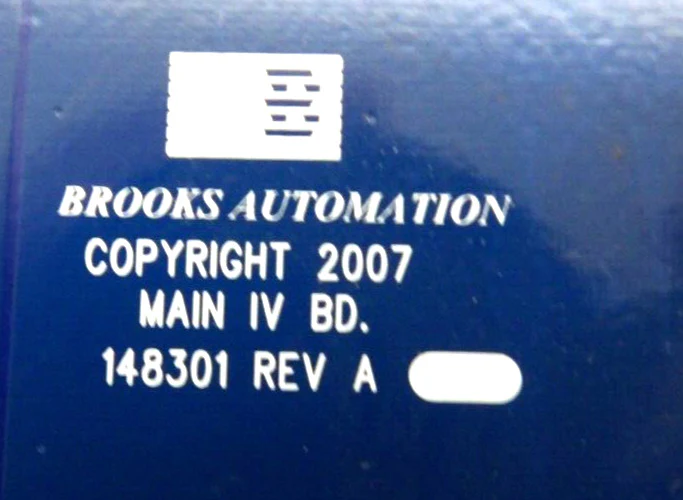 Brooks Automation 148301 Main IV Board Assembly PCB 140360 Working Surplus - Image 13