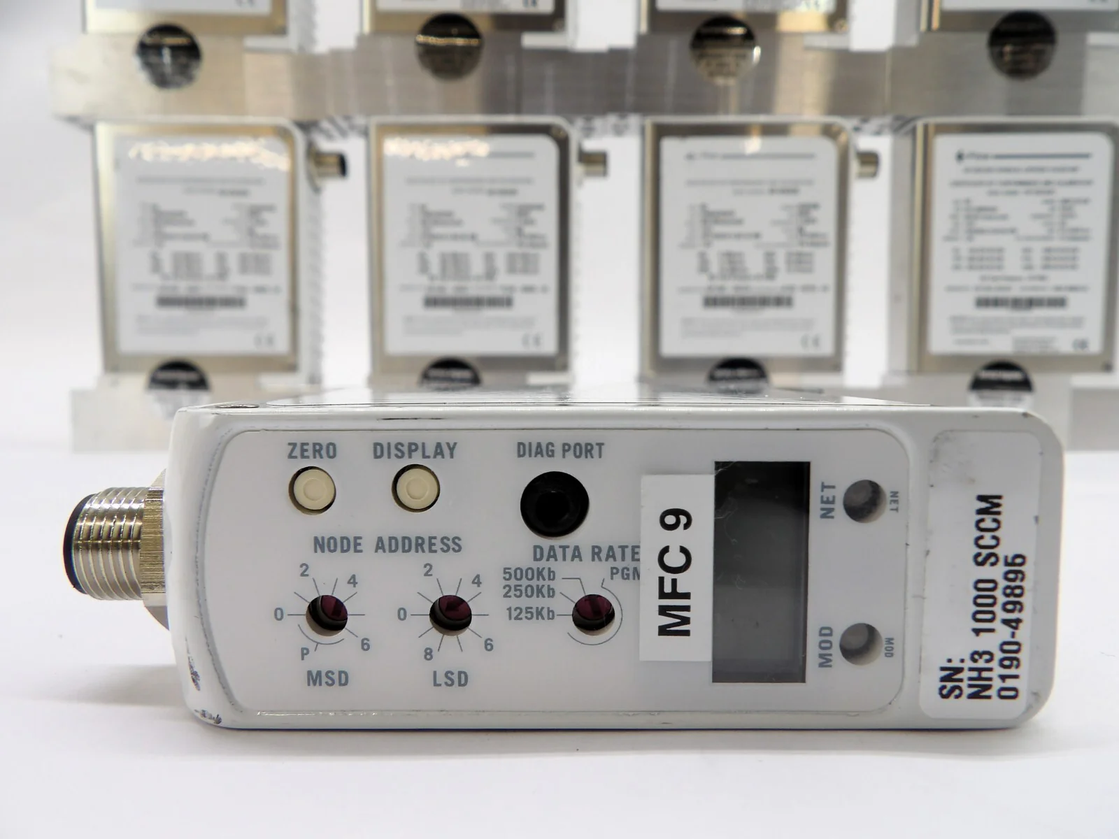 Brooks Instrument GF125CXXC Mass Flow Controller MFC Lot of 9 Working Surplus - Image 8
