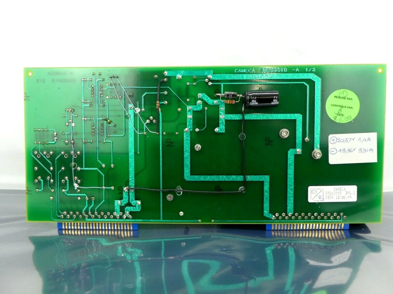 Cameca 39263918 Coil Power Supply Board BML/L Working Surplus - Image 3