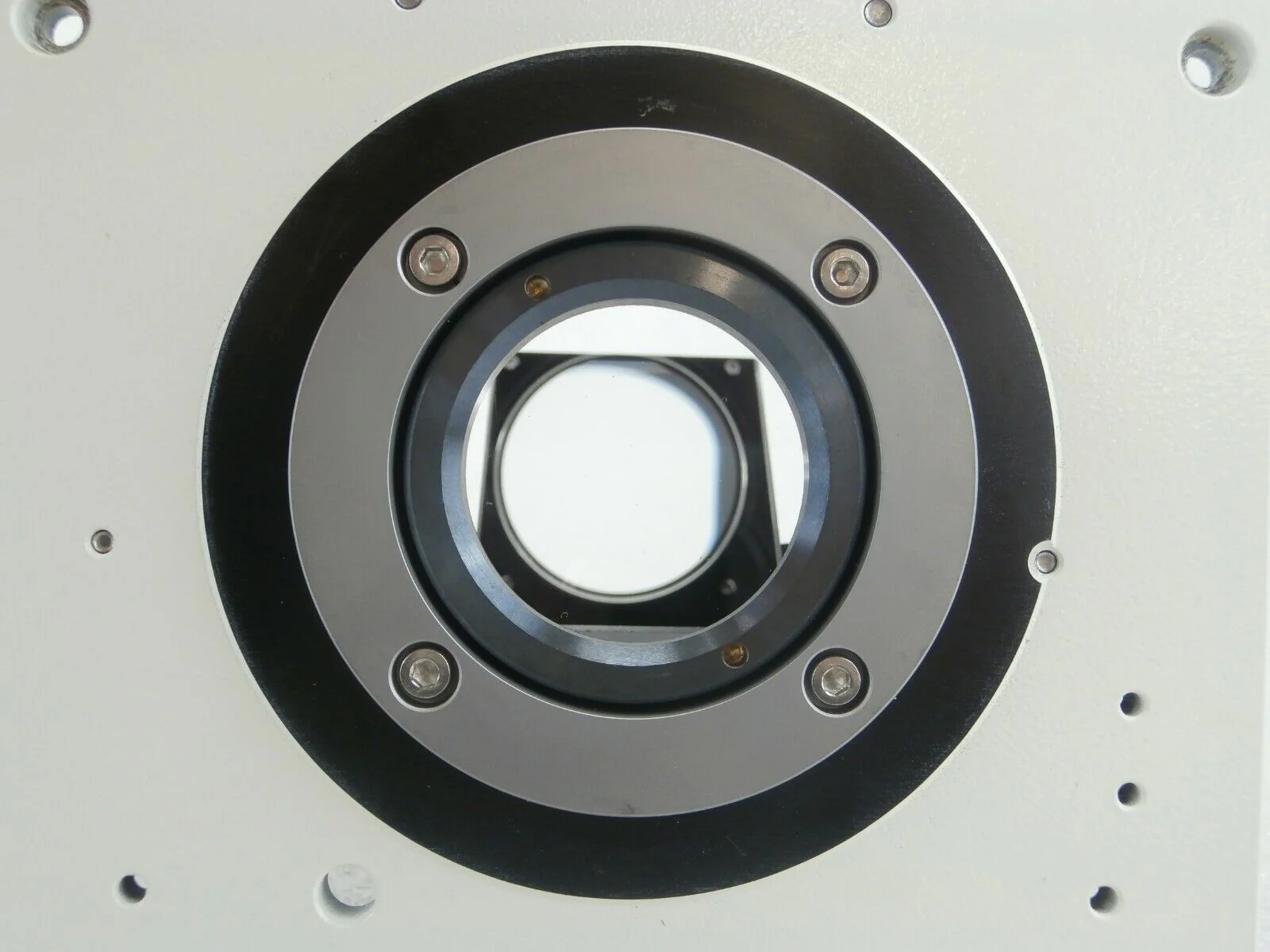 Carl Zeiss 1038-718 MEG System Microscope Lens Adapter Panel Axiotron Used - Image 8