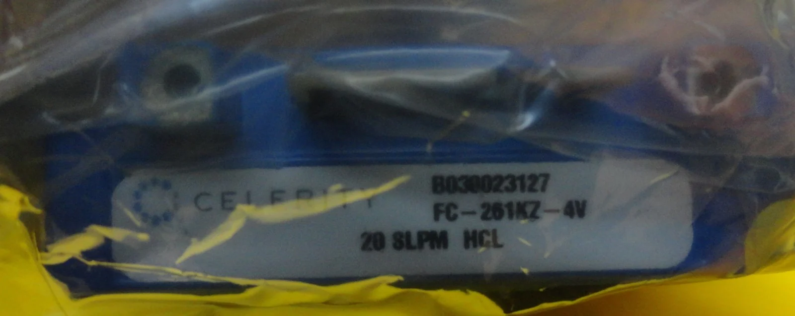 Celerity FC-261KZ-4V Mass Flow Controller 54-106902A24 20 SLPM HCl Refurbished - Image 4