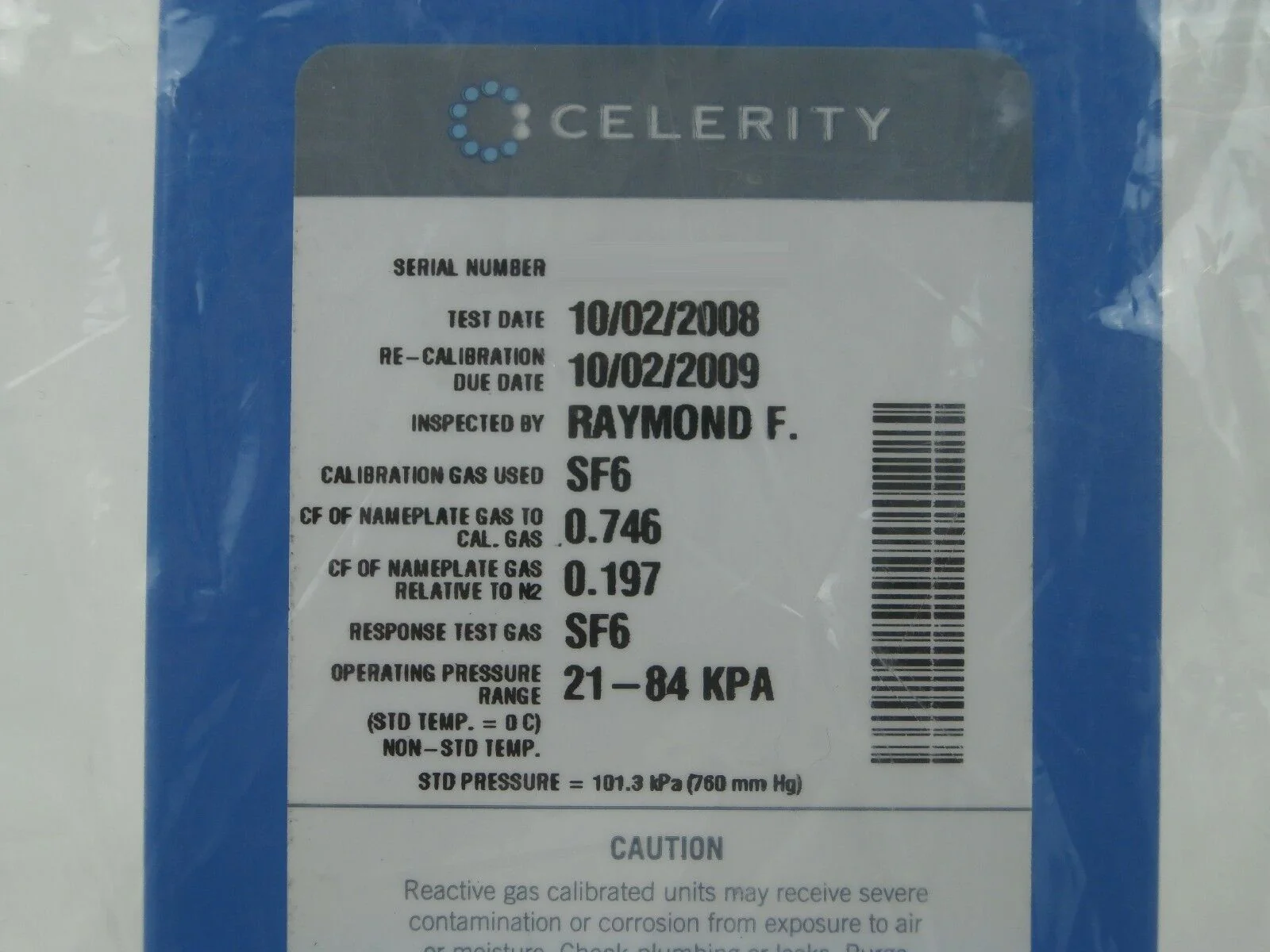 Celerity FC-2979MEP5X-WM Mass Flow Controller 200 SCCM C4F6 TN2979 Refurbished - Image 8