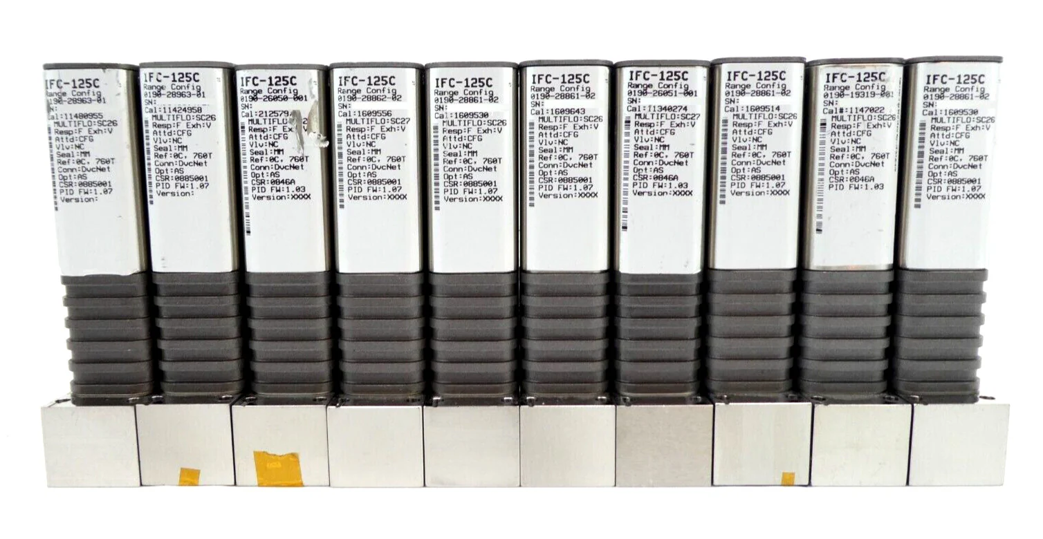 Celerity IFC-125C Mass Flow Controller MFC UNIT 125 Reseller Lot of 10 Working - Image 3