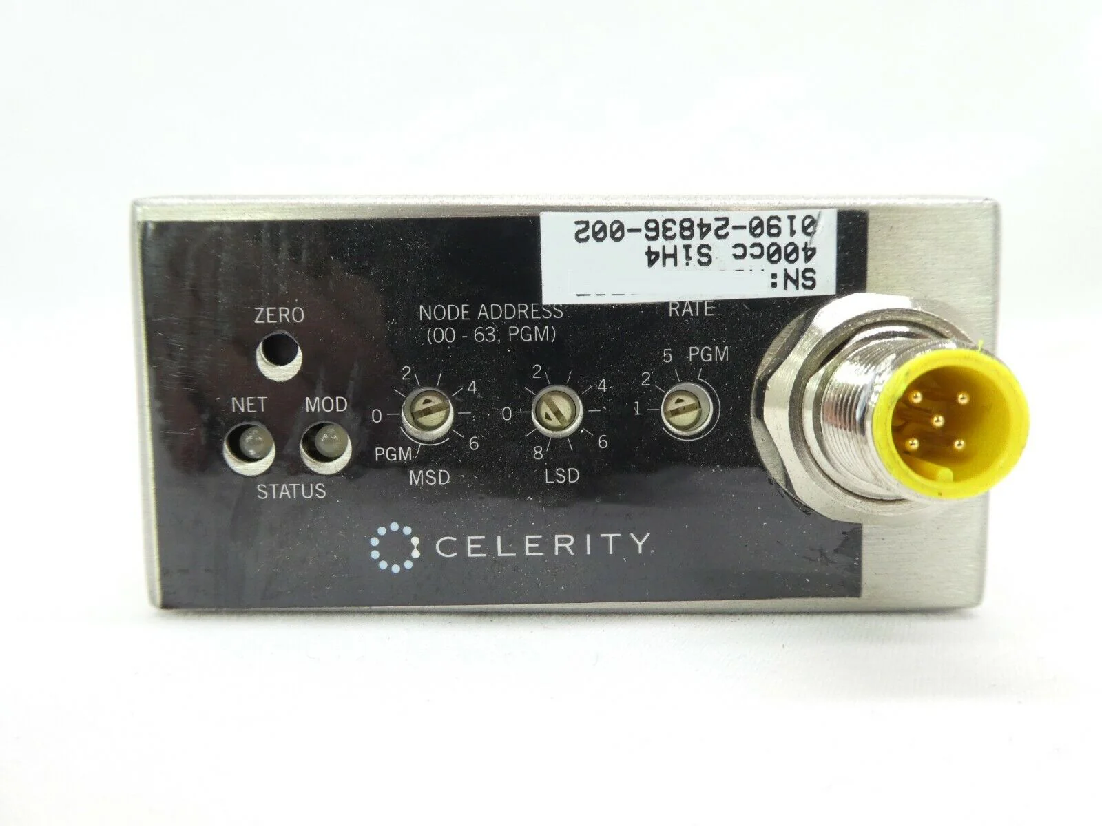 Celerity UFC-8165 Mass Flow Controller MFC AMAT 0190-24836 400cc SiH4 Working - Image 6