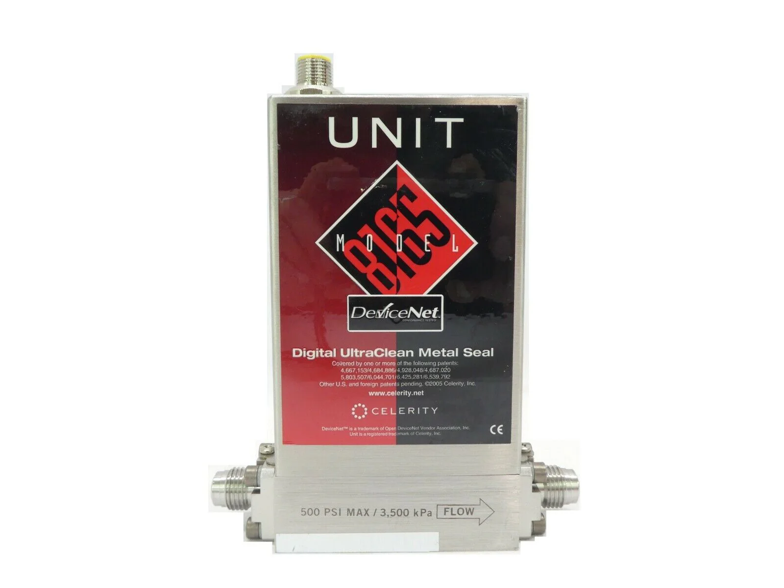 Celerity UFC-8165 Mass Flow Controller MFC AMAT 0190-24839 100cc O2 Working - Image 2