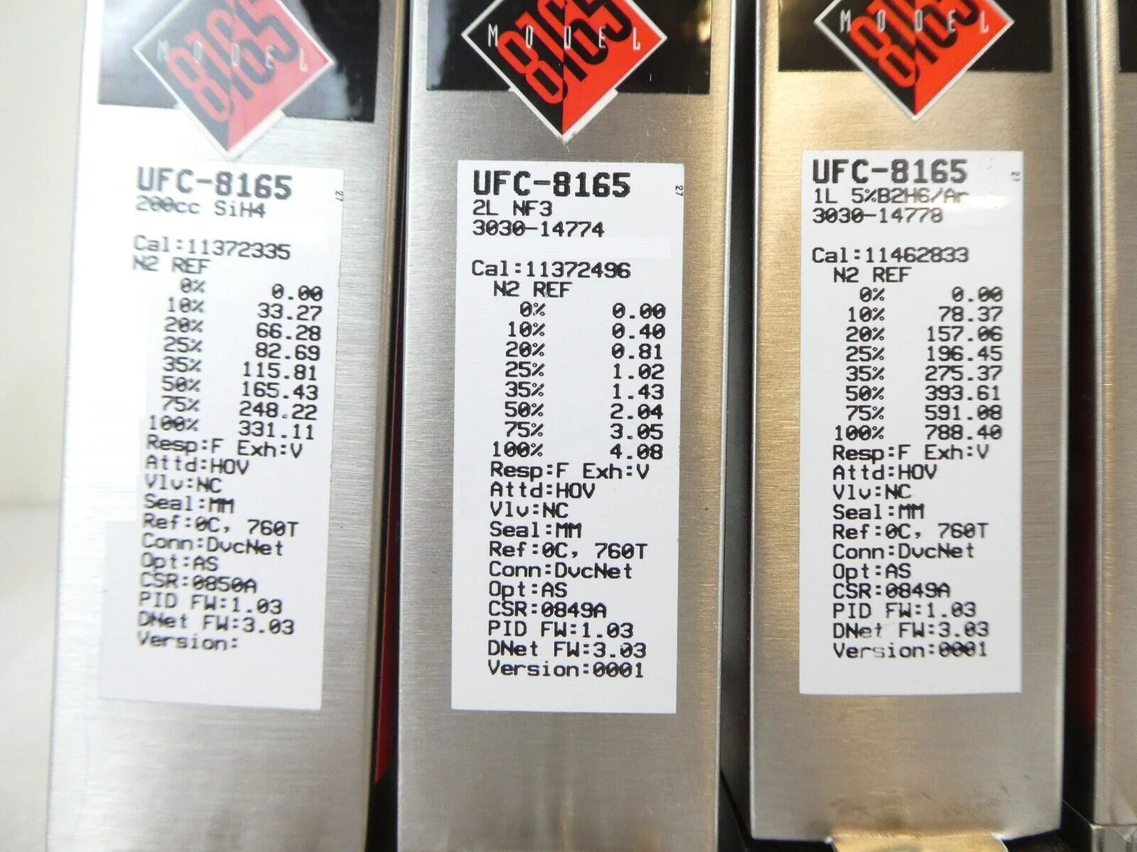 Celerity UFC-8165 Mass Flow Controller MFC AMAT 3030-14765 Lot of 11 Working - Image 9