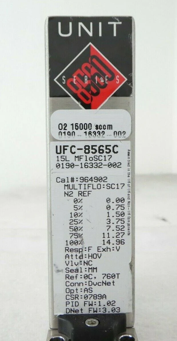 Celerity UFC-8565C Mass Flow Controller UNIT Lot of 6 AMAT 0190-16332 Surplus - Image 9