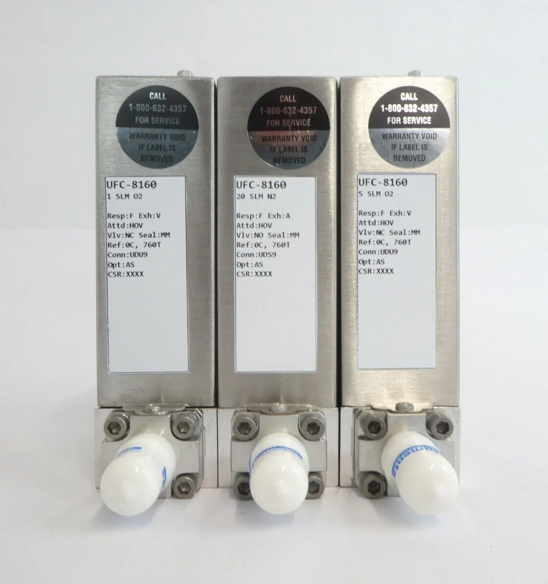 Celerity UNIT UFC-8160 UFC-1661 Mass Flow Controller MFC Lot of 7 Refurbished - Image 11