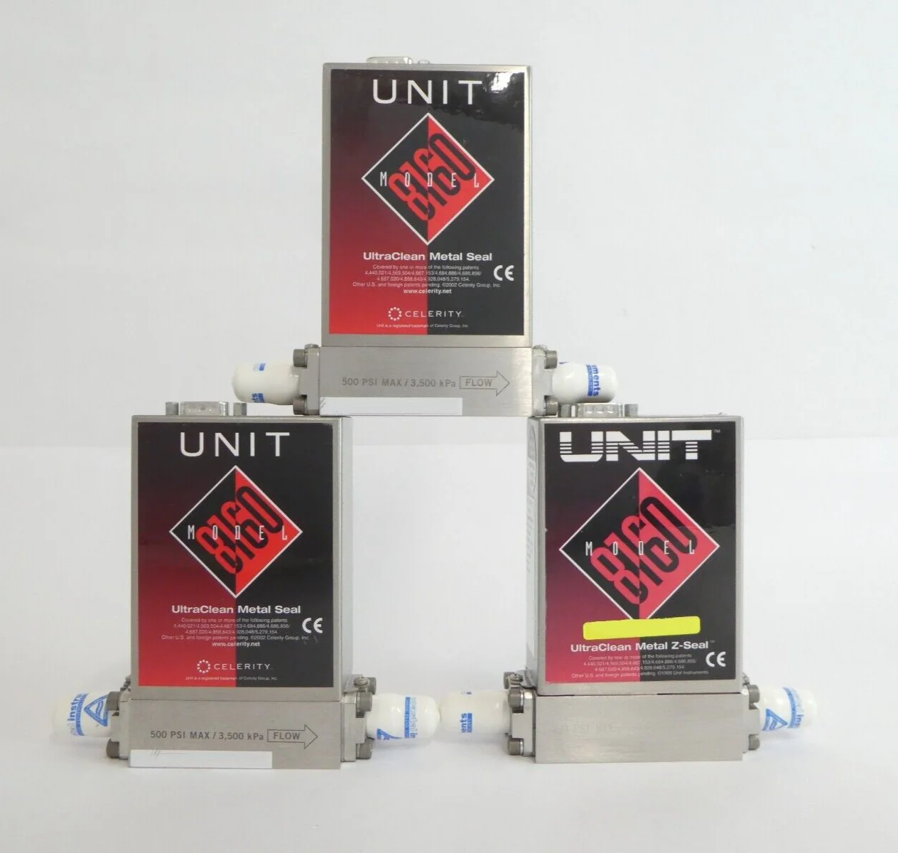 Celerity UNIT UFC-8160 UFC-1661 Mass Flow Controller MFC Lot of 7 Refurbished - Image 8
