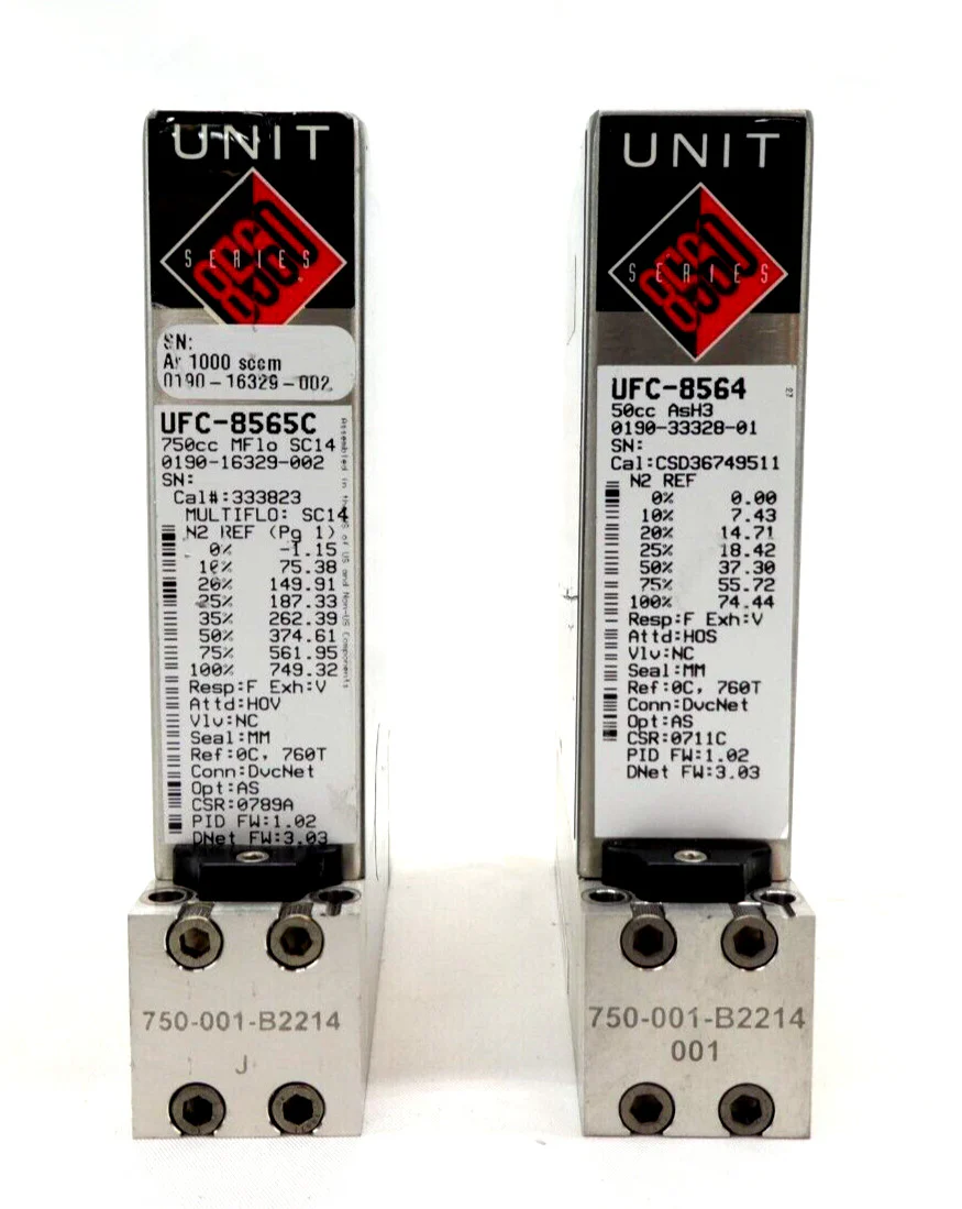 Celerity UNIT UFC Mass Flow Controller MFC UFC-8565C UFC-8565 UFC-8564 Lot of 11 - Image 13