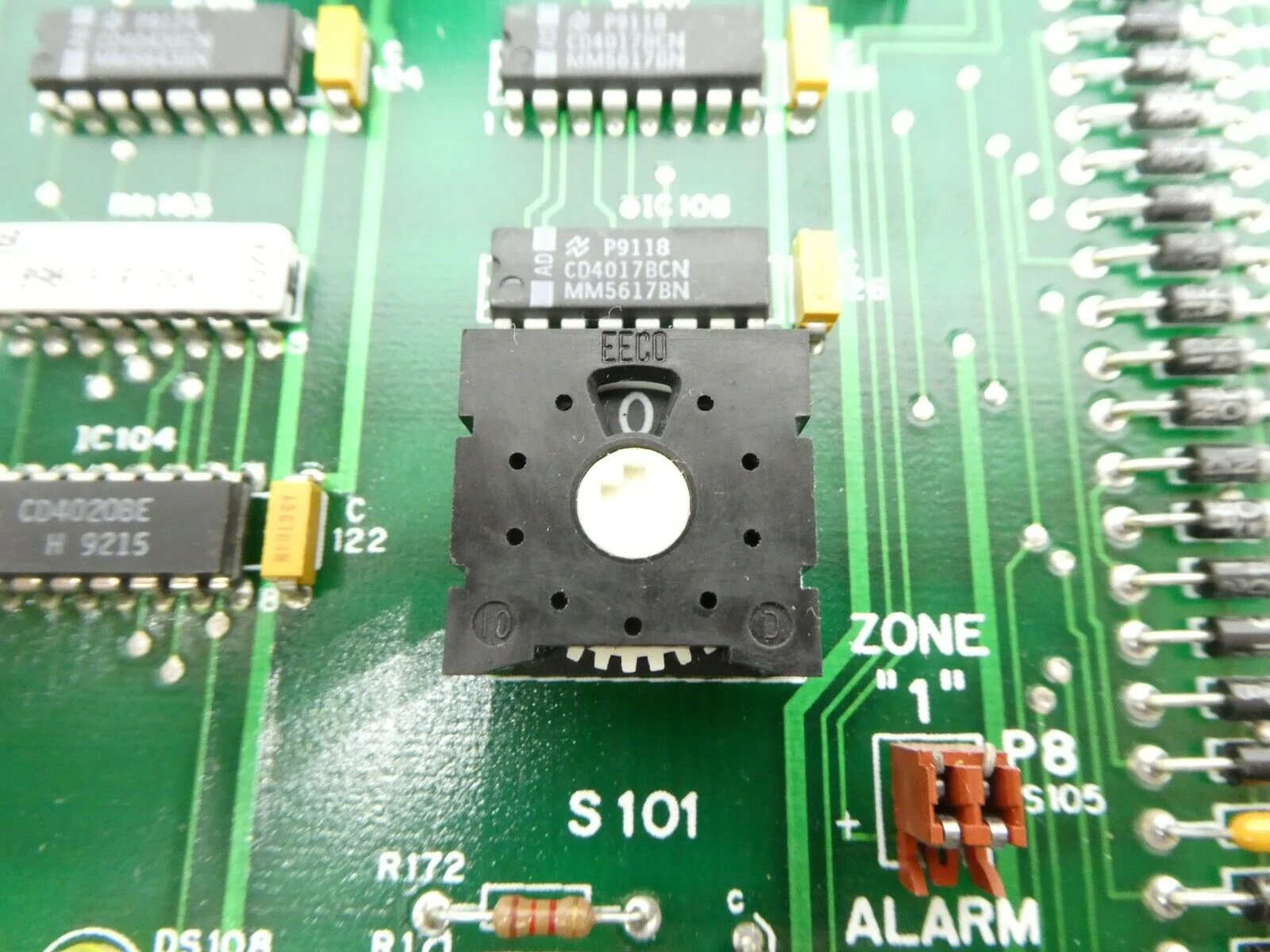 Cerberus Pyrotronics 580-187081-3 Fire Detection Control PCB CP-2HR Working - Image 12