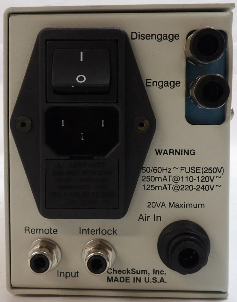 Checksum Model AC-1 Pneumatic Control Lot of 2 Working - Image 8