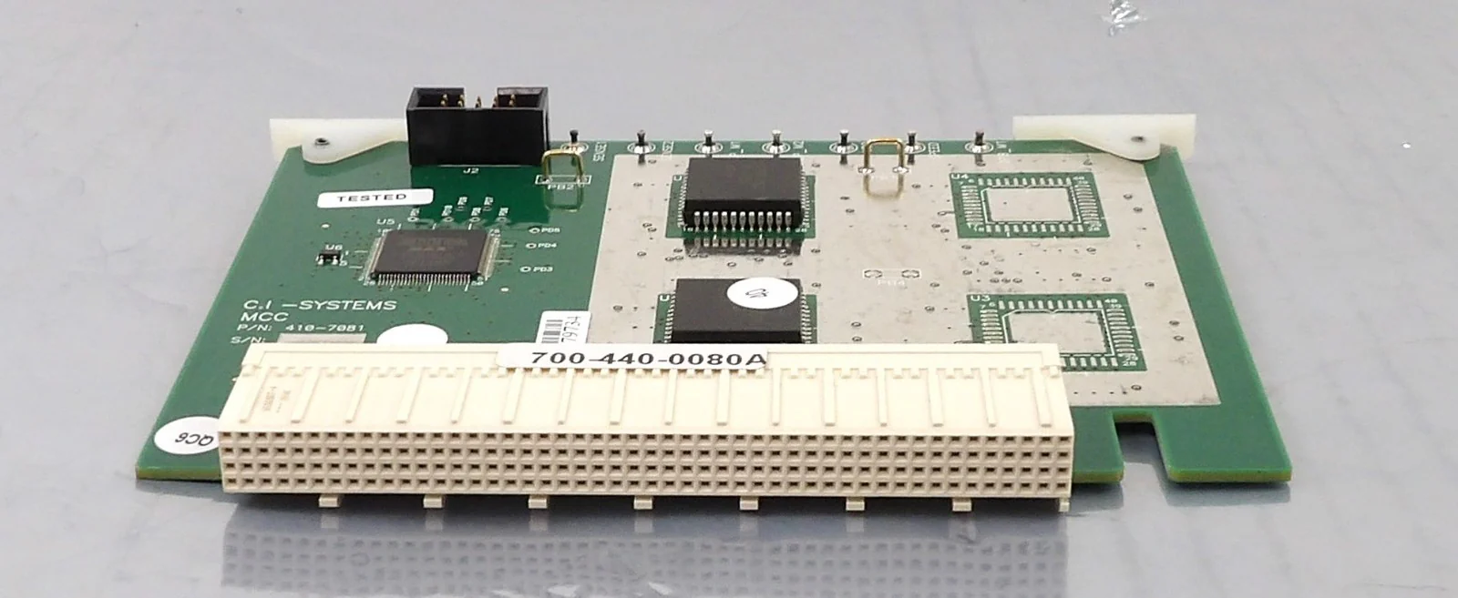 CI Systems 410-7081 MCC PCB Card 700-440-0080A SR-800R Black Body Working - Image 2