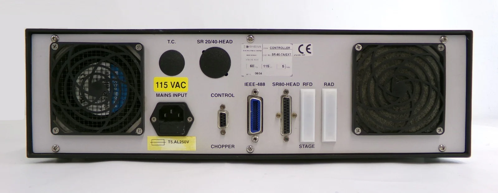 CI Systems SR-80-7A/EXT IR Radiation Source Controller SR 80 Spare Surplus - Image 2
