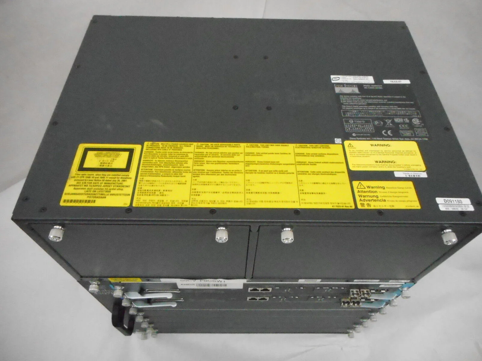 Cisco WS-C4507R Switch Catalyst 4500 Series WS-X4013+10GE Semiconductor Spare - Image 6