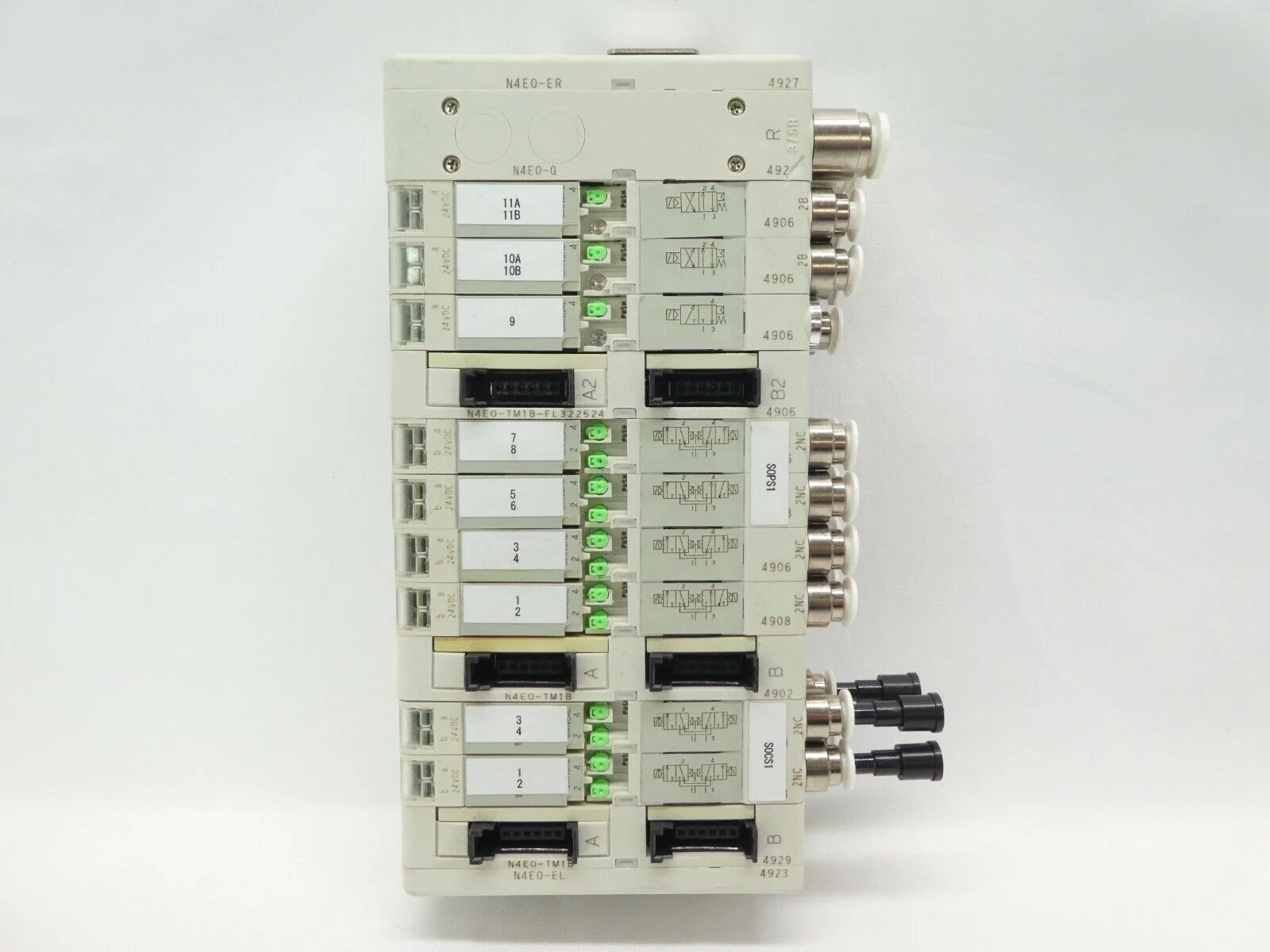 CKD N4E0 Series 9-Port Pneumatic Manifold N4E0-ER N4E0-EL N4E0-TM1B Lithius - Image 3