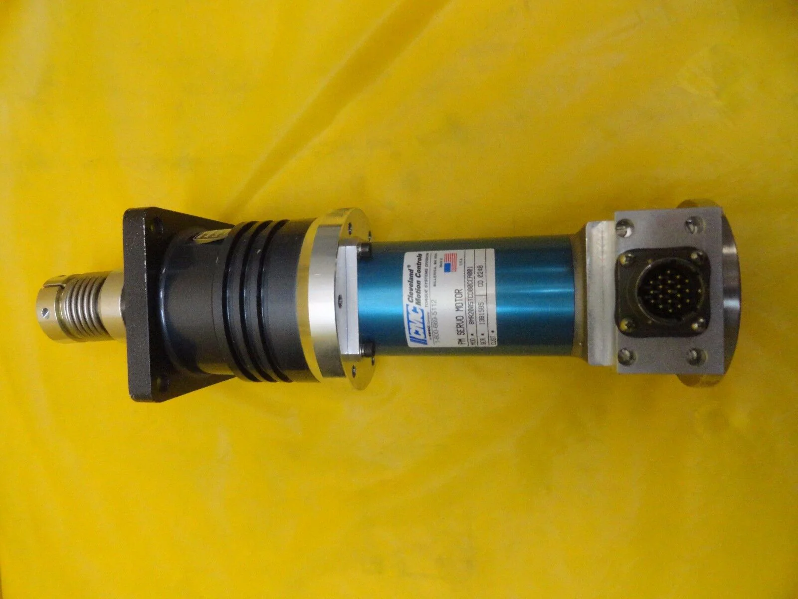 Cleveland Motion Controls BMR2005TCD00CEA001 PM Servo Motor RHS-20-50-CC-SP Used - Image 2