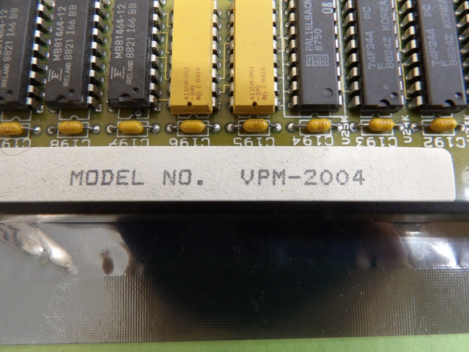 Cognex VM8 203-0005 Vision 2000 VBX Vision Motherboard PCB VPM-2004 Working - Image 9