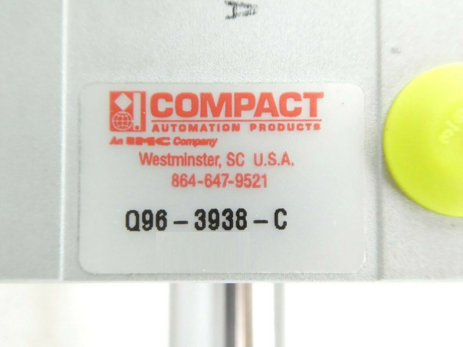 Compact Automation Q96-3938-C Cylinder Mattson Technology 305-08598-00 New Spare - Image 9