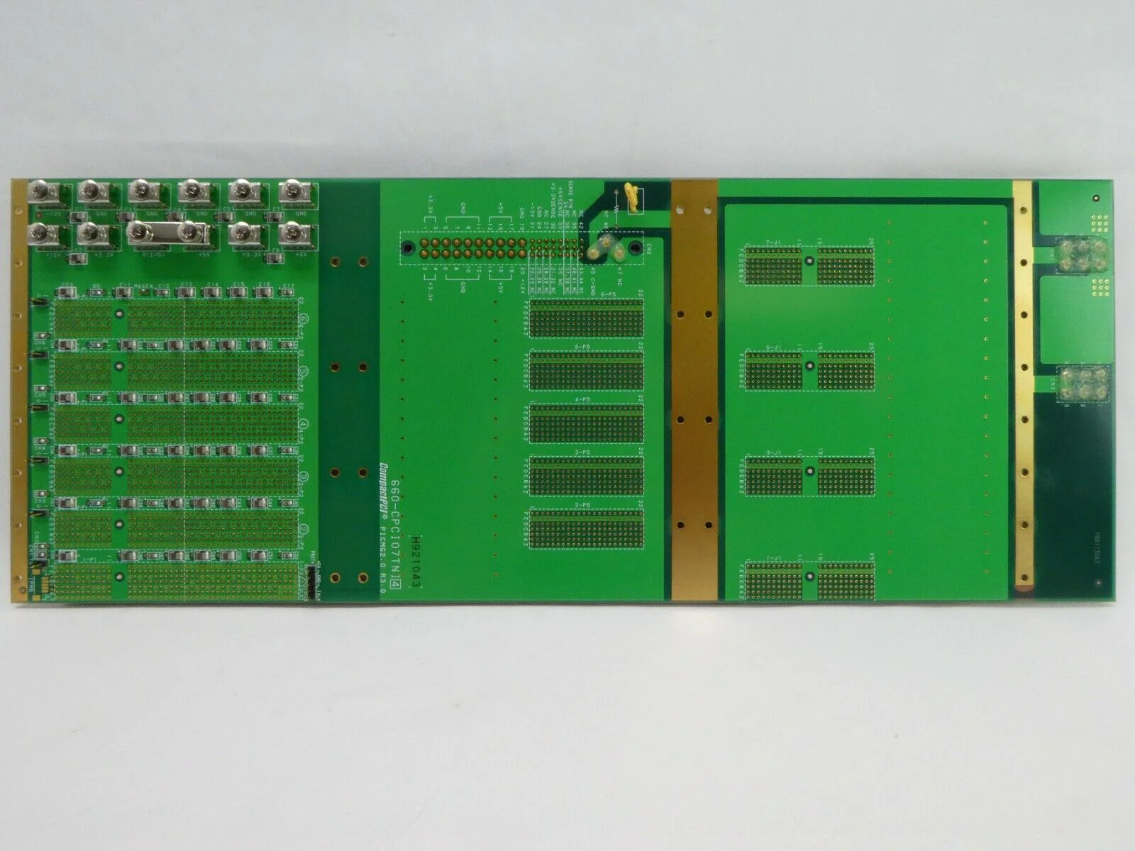 CompactPCI 6600-CPCI07TNI4 Backplane Board PCB PICMG2.0 R3.0 NSR-S620D Spare - Image 2