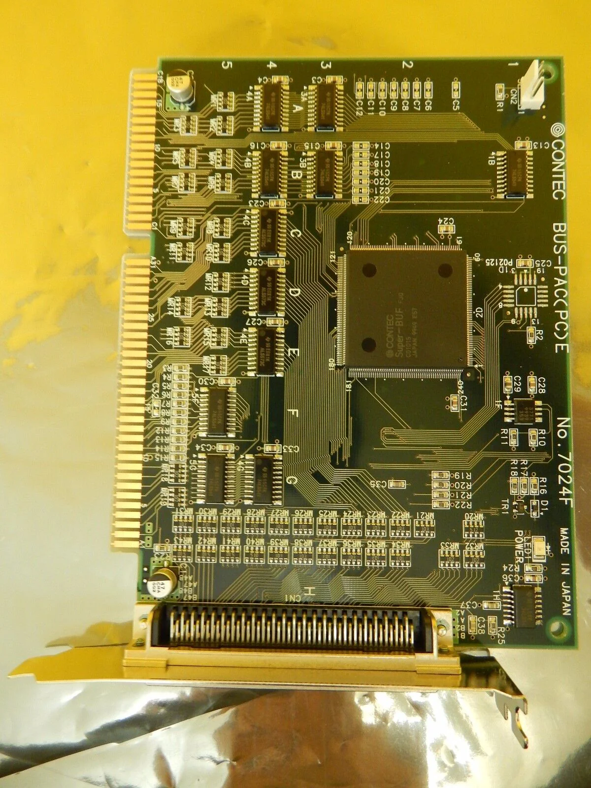 Contec BUS-PAC(PC)E ISA Bus Expansion Board PCB Card 7024F Used Working - Image 5