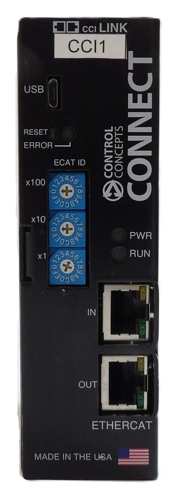 Control Concepts FG-X-C-10-E104 DeviceNet Connect Gateway Working Surplus