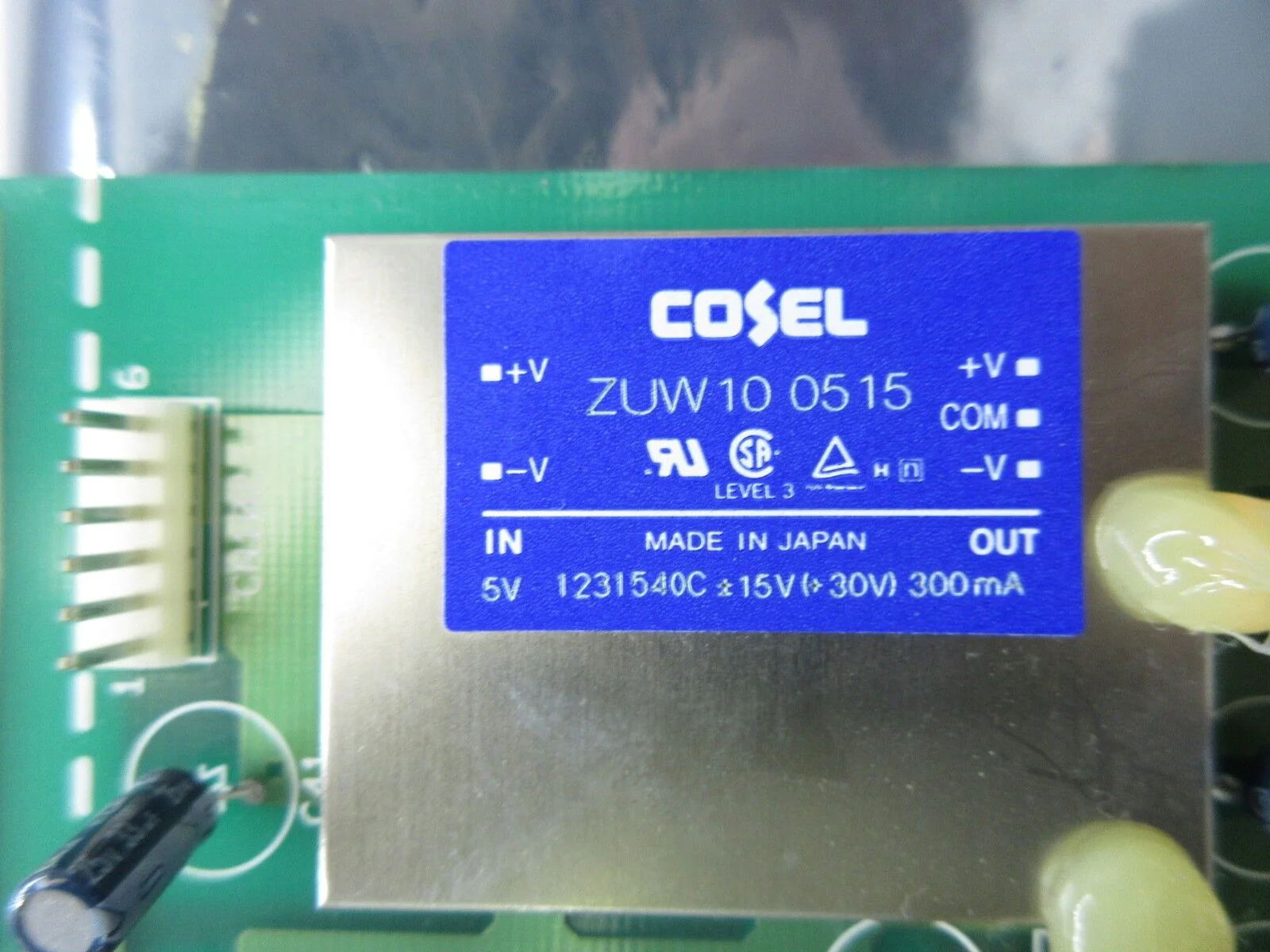 Cosel AOU-02A Isolated DC/DC Converter Board PCB AOU-03A Used Working - Image 12