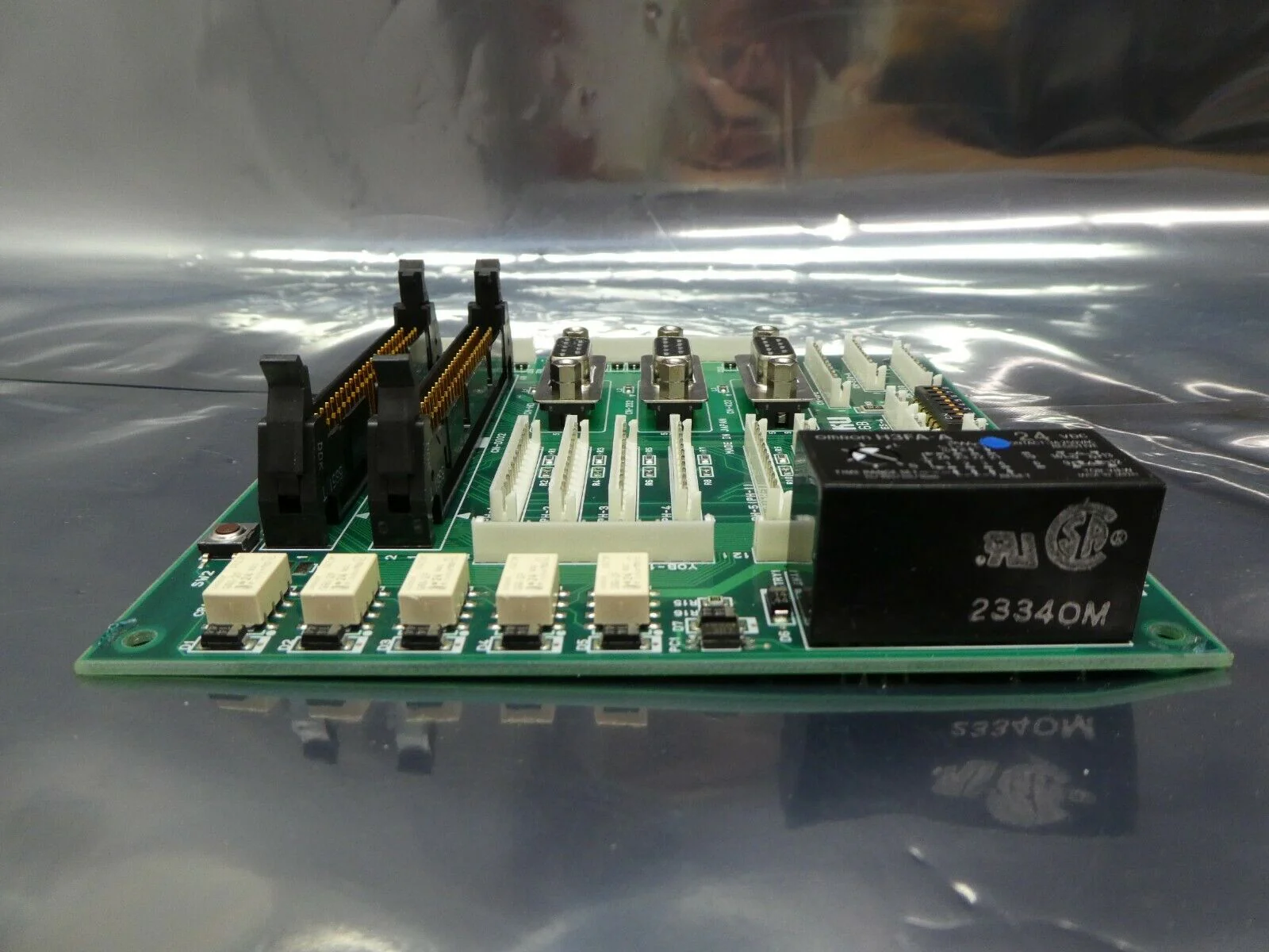 Daifuku BCN-3746B Connector Board PCB Omron H3FA-A Solid-State Timer Working - Image 7