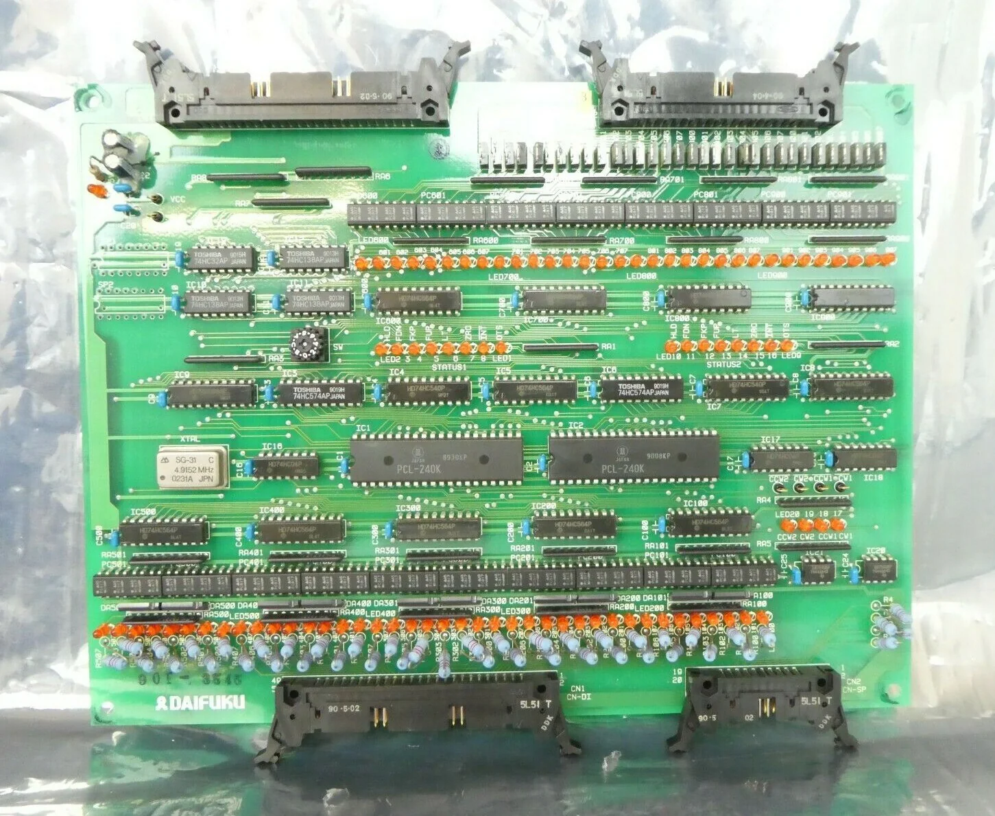 Daifuku CLH-2522B System Interface Board PCB CLH-2522B-3 Working Surplus - Image 2