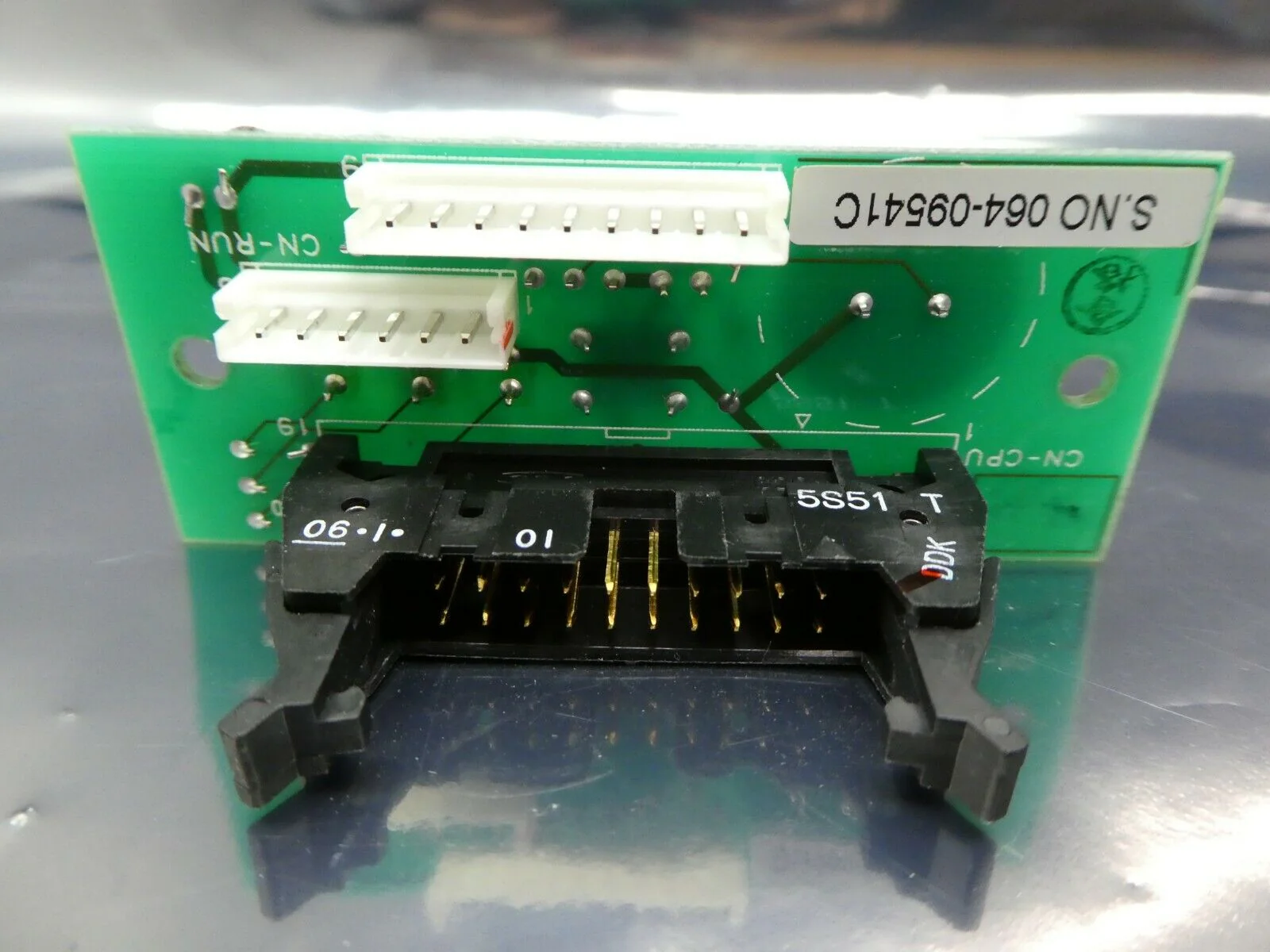 Daifuku LED-3695A LED Display and Connector Board PCB Used Working - Image 8