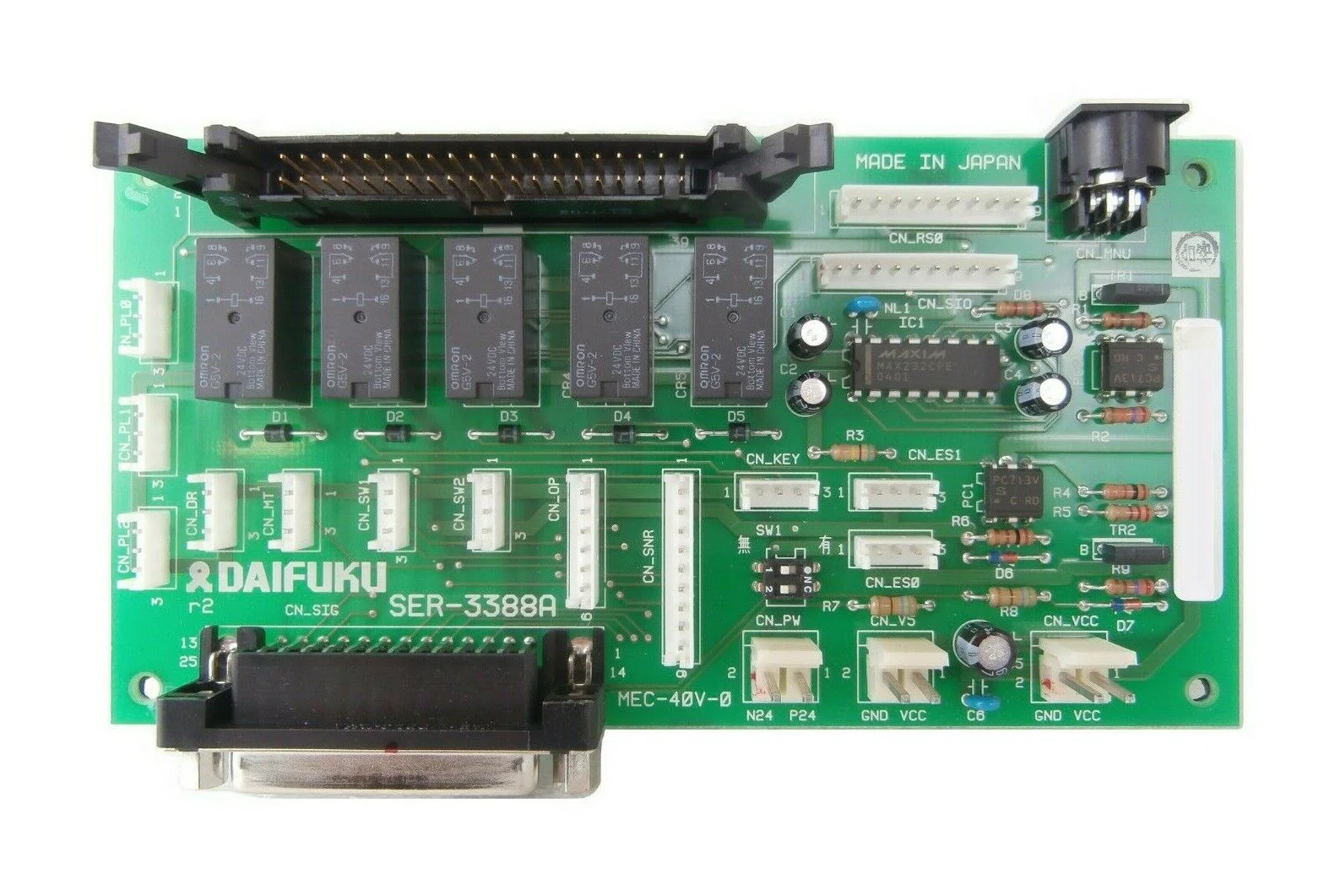 Daifuku SER-3388A Interface Board PCB Working Spare - Image 2