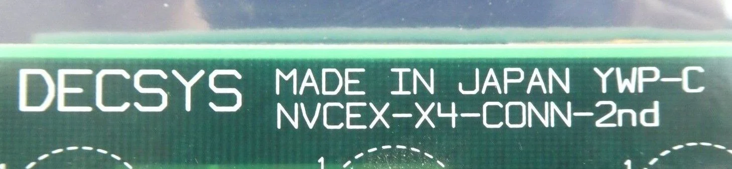 DECSYS NVCEX-X4-CONN-2nd Camera Controller Interface Panel PCB Nikon NSR Working - Image 12