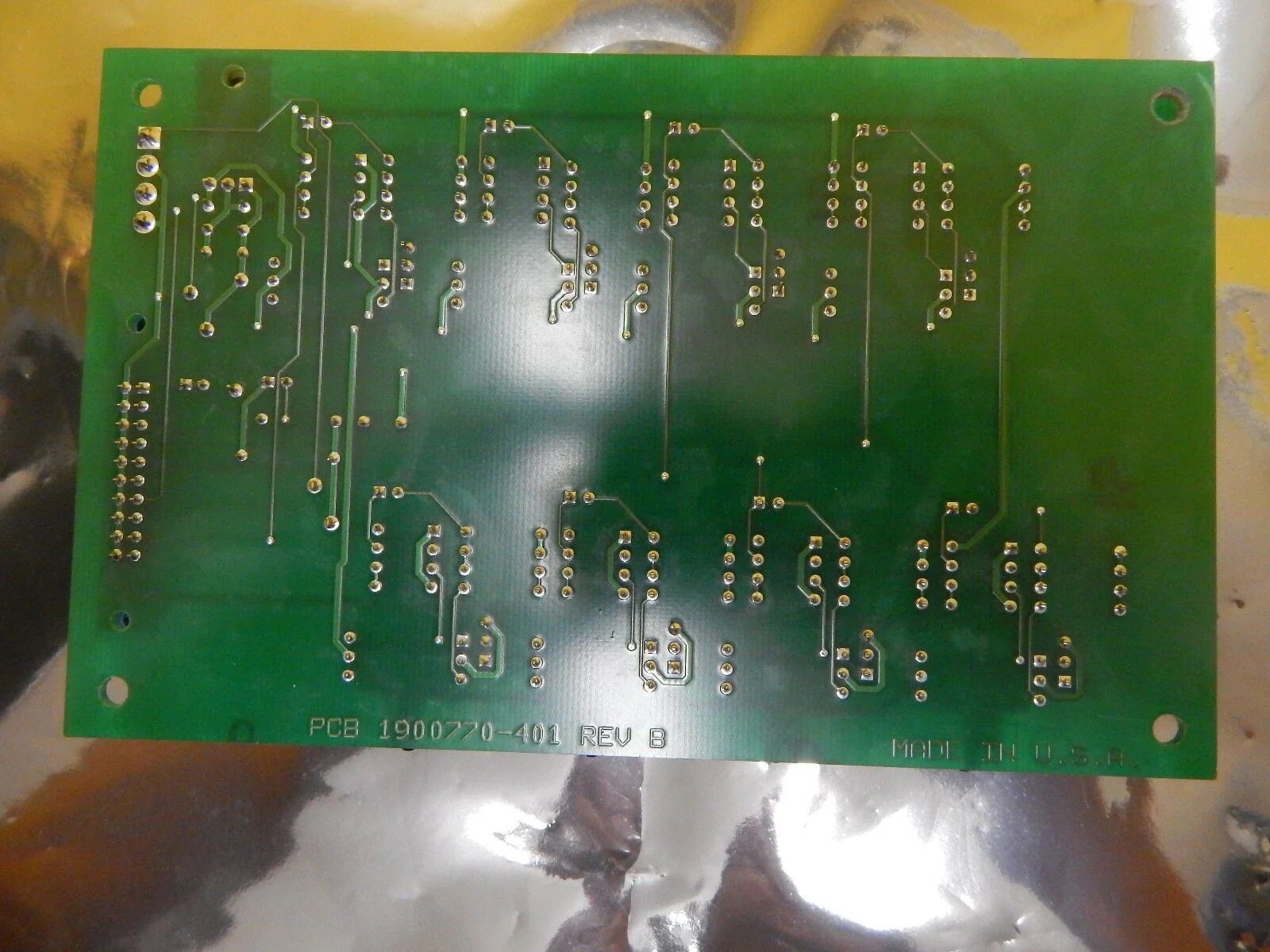 Delta Design 1900769-501 Vacuum Sensor X8 Board PCB Rev. B Used Working - Image 6