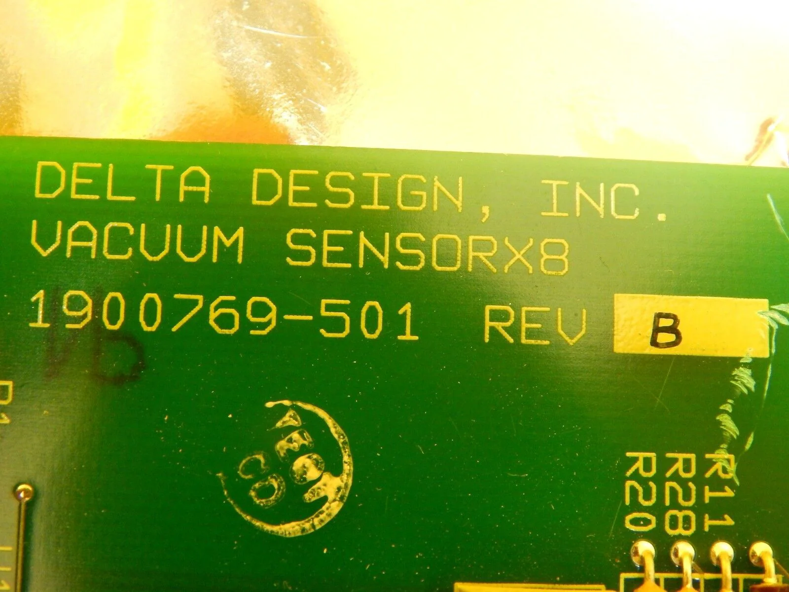 Delta Design 1900769-501 Vacuum Sensor X8 Board PCB Rev. B Used Working - Image 8