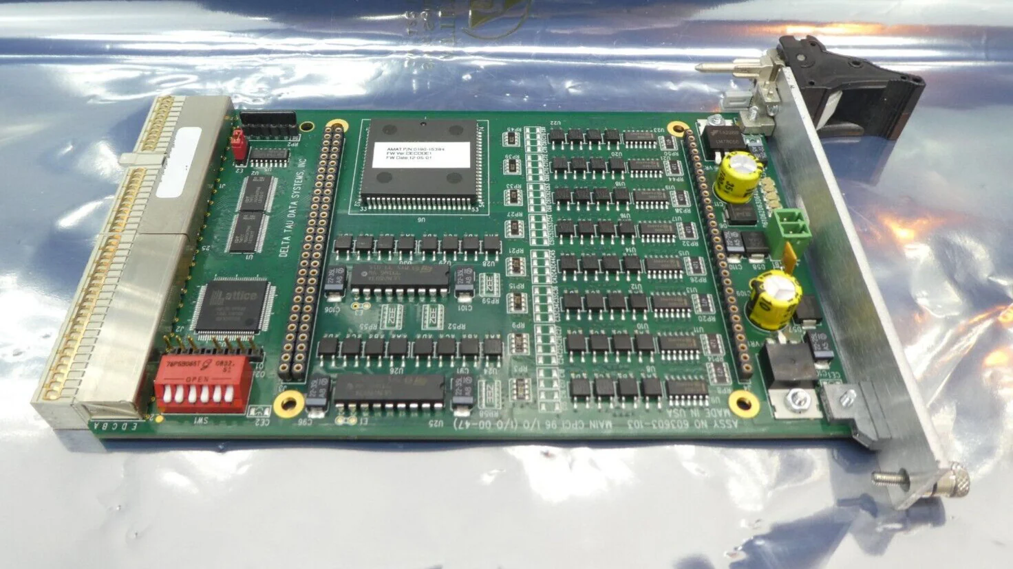 Delta Tau Data Systems 603603-103 cPCI 48 I/O PCB Card AMAT 0190-15384 Working - Image 10