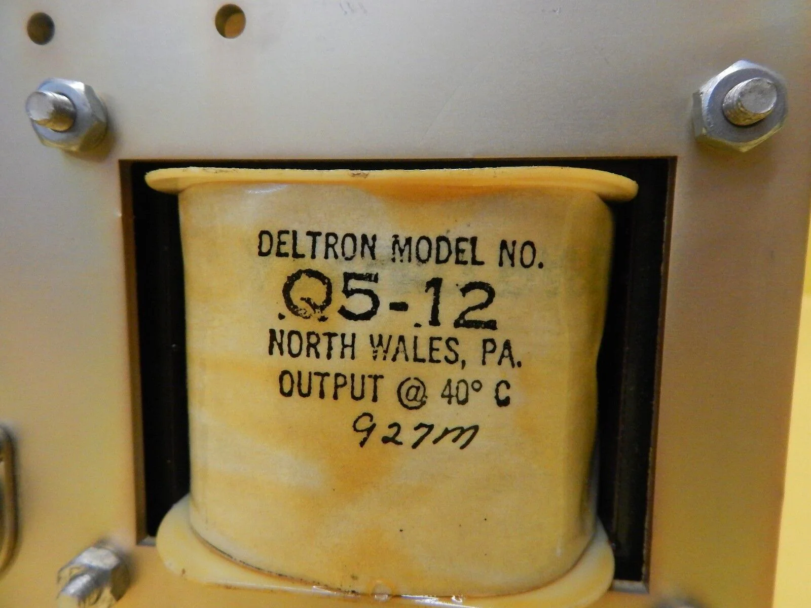 Deltron Q5-12.0 Linear DC Power Supply MRC Materials Research 1010210 New - Image 6