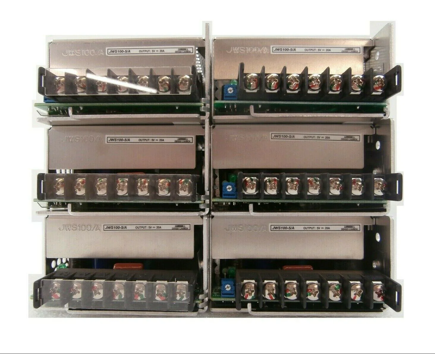 Densei-Lambda JWS100-5/A Power Supply Reseller Lot of 6 Working Surplus - Image 2