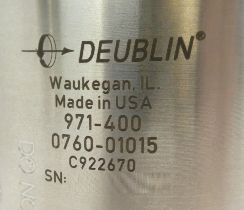 Deublin 971-400 Rotary Union AMAT Applied Materials 0760-01015 Working Surplus - Image 9