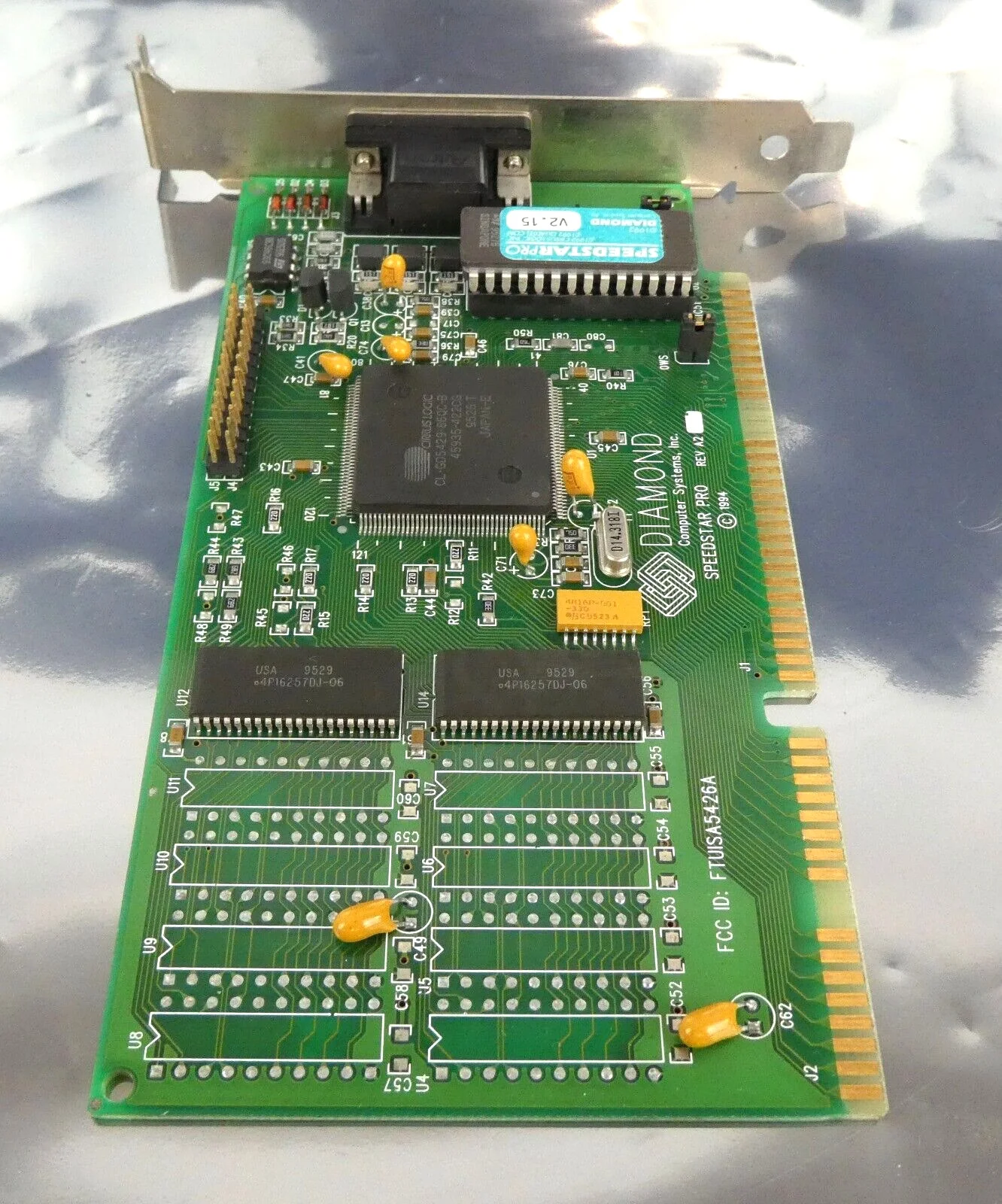 Diamond Computer Systems FTUISA5426A Graphics Card AMAT 0660-01707 PCB Working - Image 7