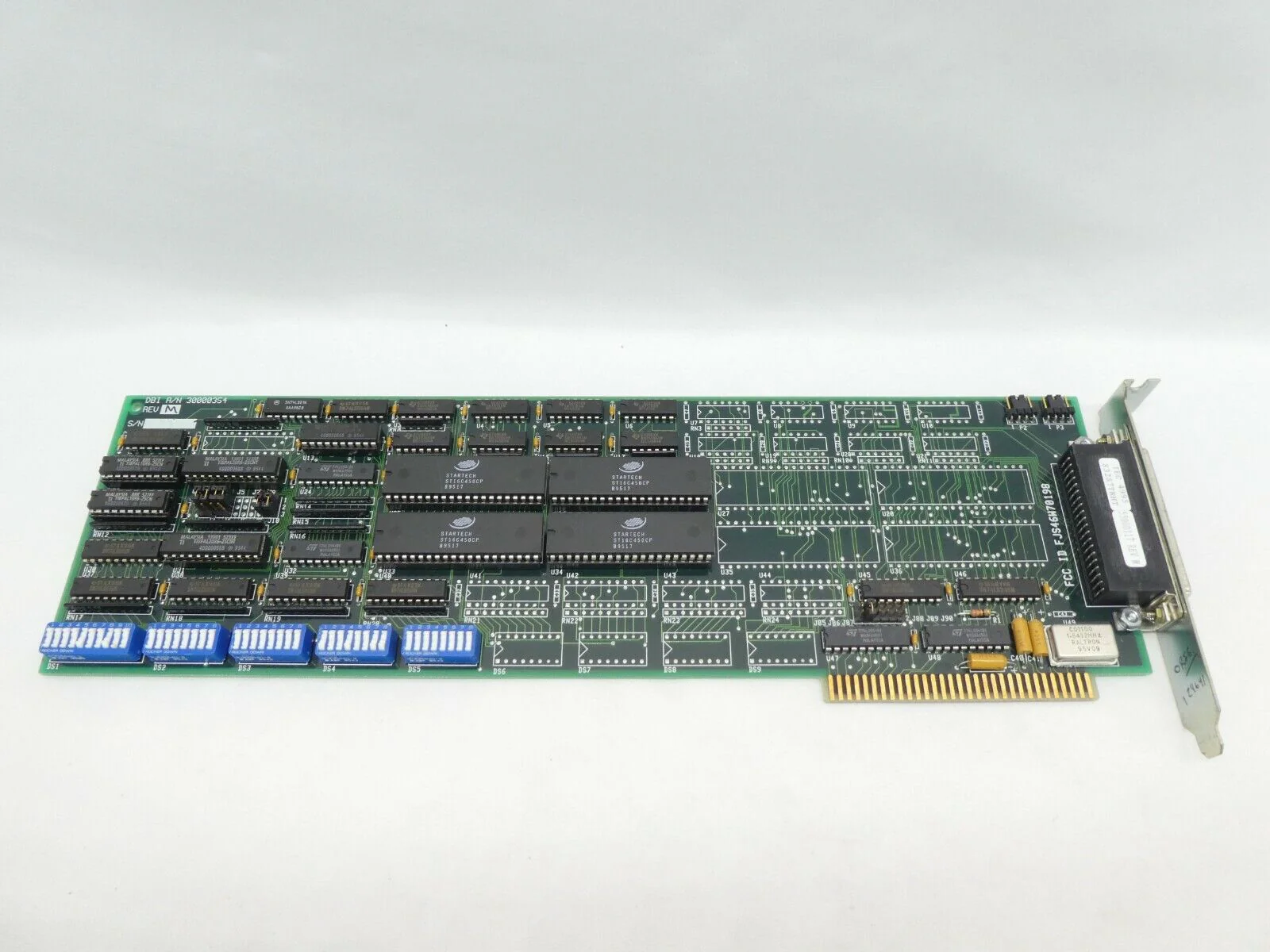 DigiBoard DBI 30000354 ISA I/O Serial Adapter PCB Card Working Surplus - Image 10