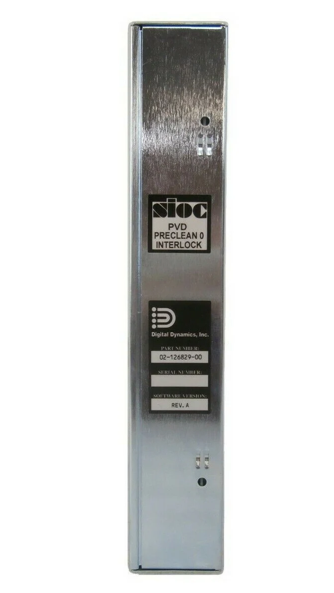 Digital Dynamics 02-126829-00 sioc PVD Preclean 0 Interlock Novellus Working - Image 2