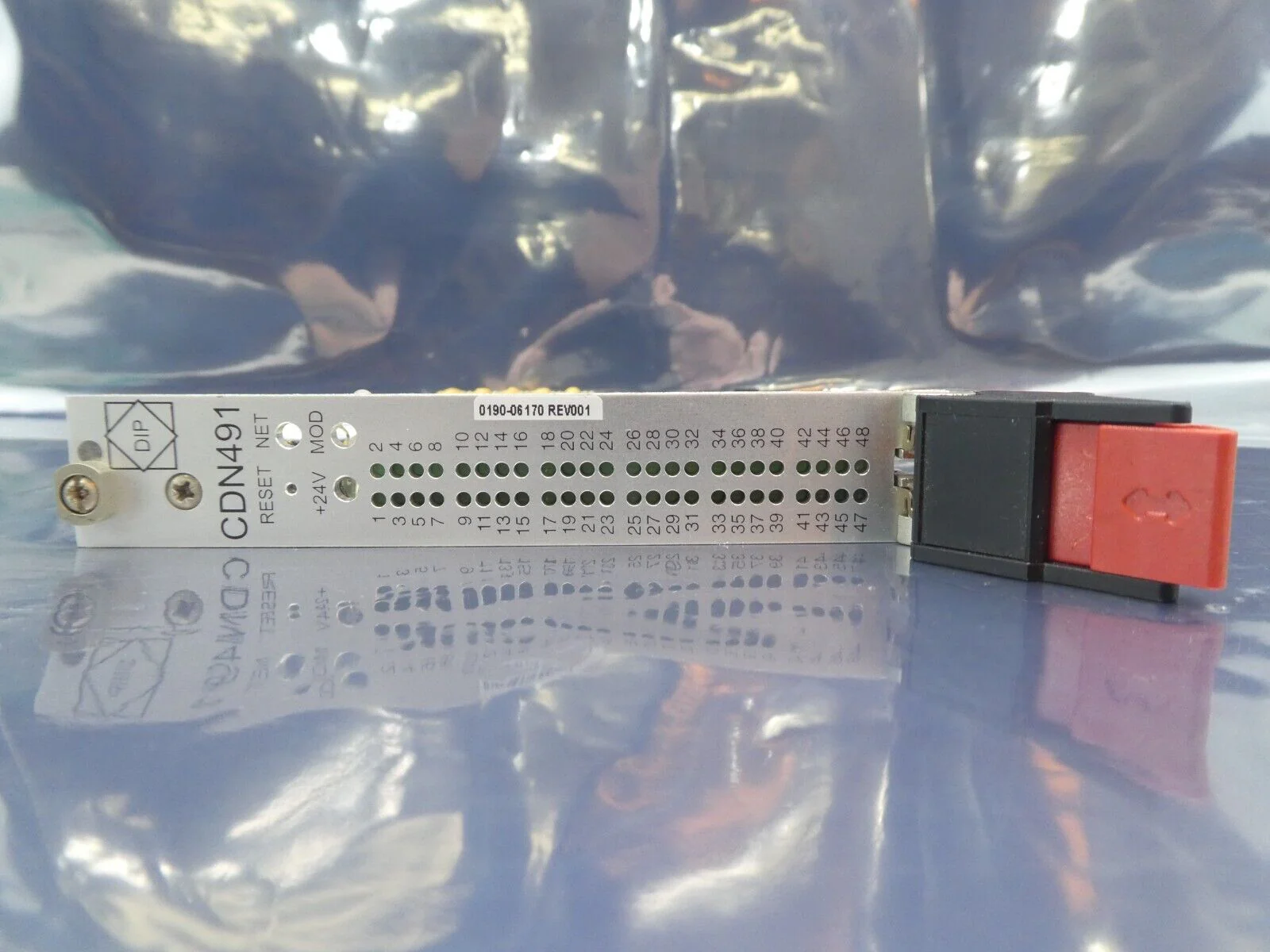 DIP 15049105 DeviceNet I/O PCB Card CDN491 AMAT 0190-06170 Working Surplus - Image 3