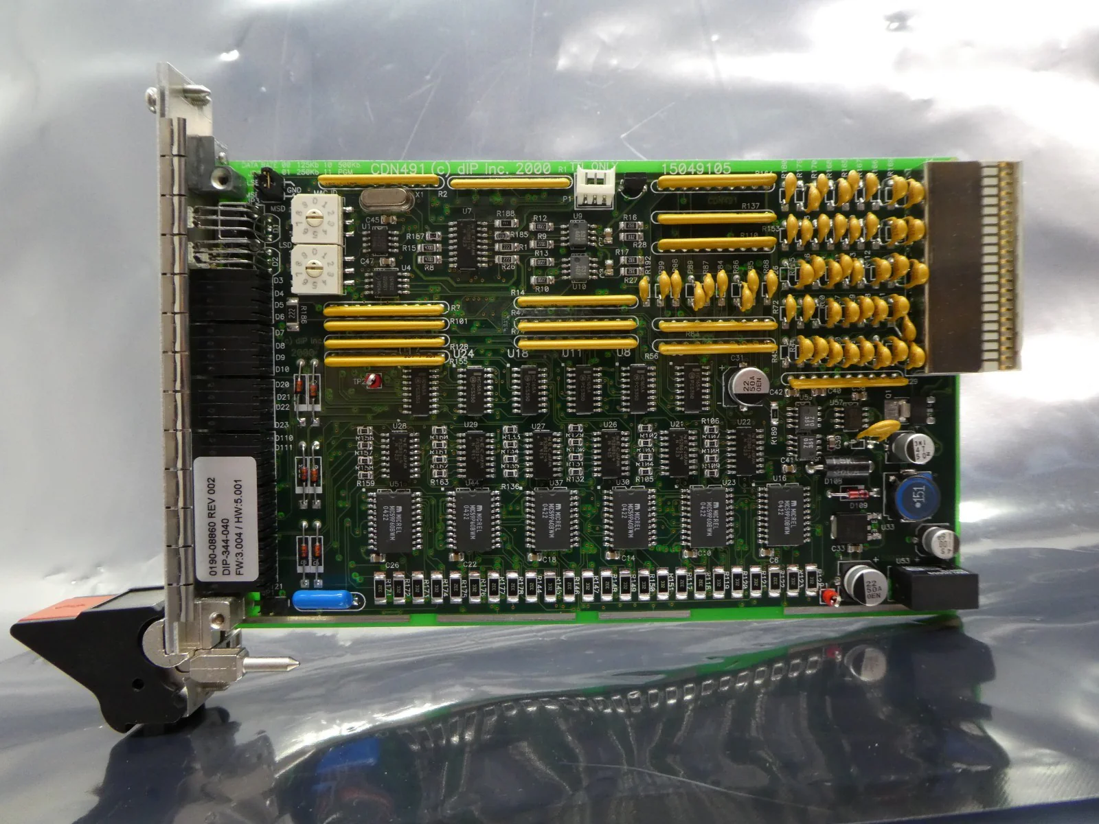 DIP 15049105 DeviceNet I/O PCB Card CDN491 AMAT 0190-08860 Working Surplus - Image 2