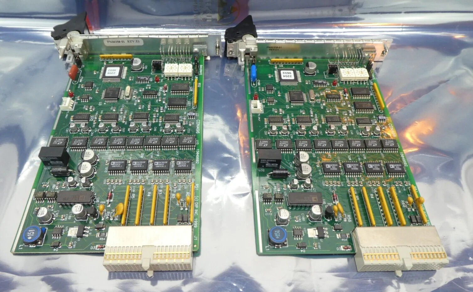 DIP 15049602 DeviceNet I/O PCB Card CDN496 AMAT 0190-04397 Lot of 2 Working - Image 8