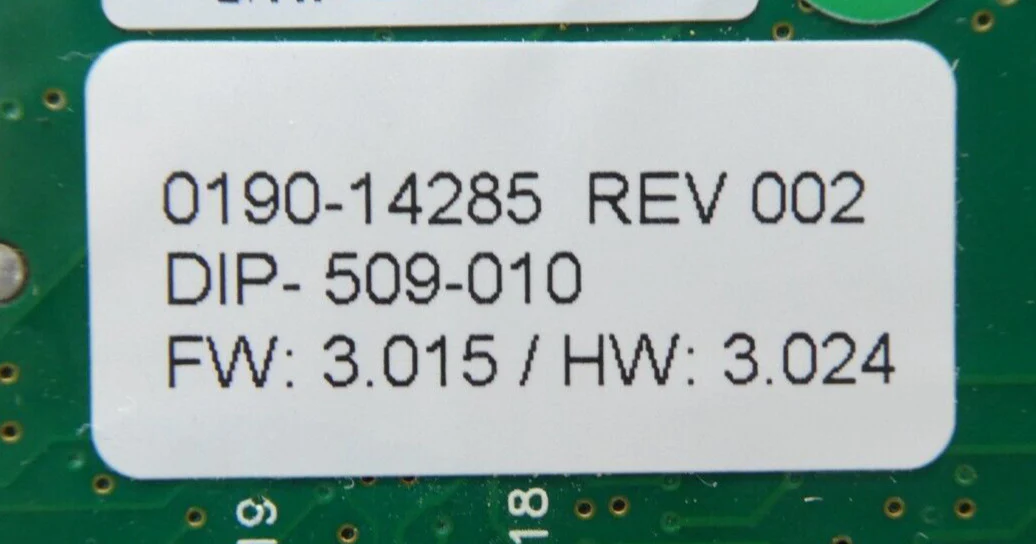 DIP 509-010 EPI 300mm Interlock Module 1 PCB Card AMAT 0190-14285 Working Spare - Image 11